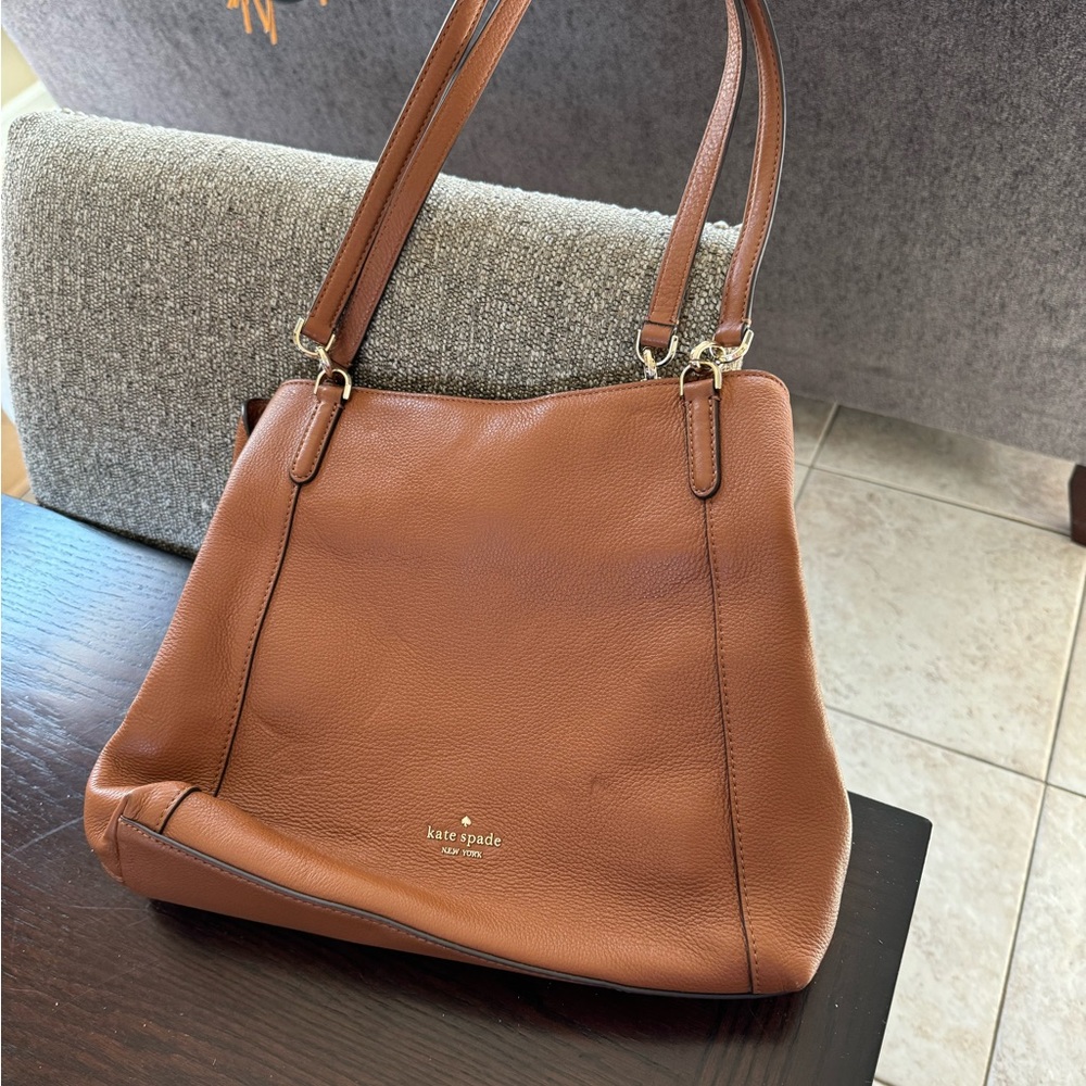 Kate spade purse tan color